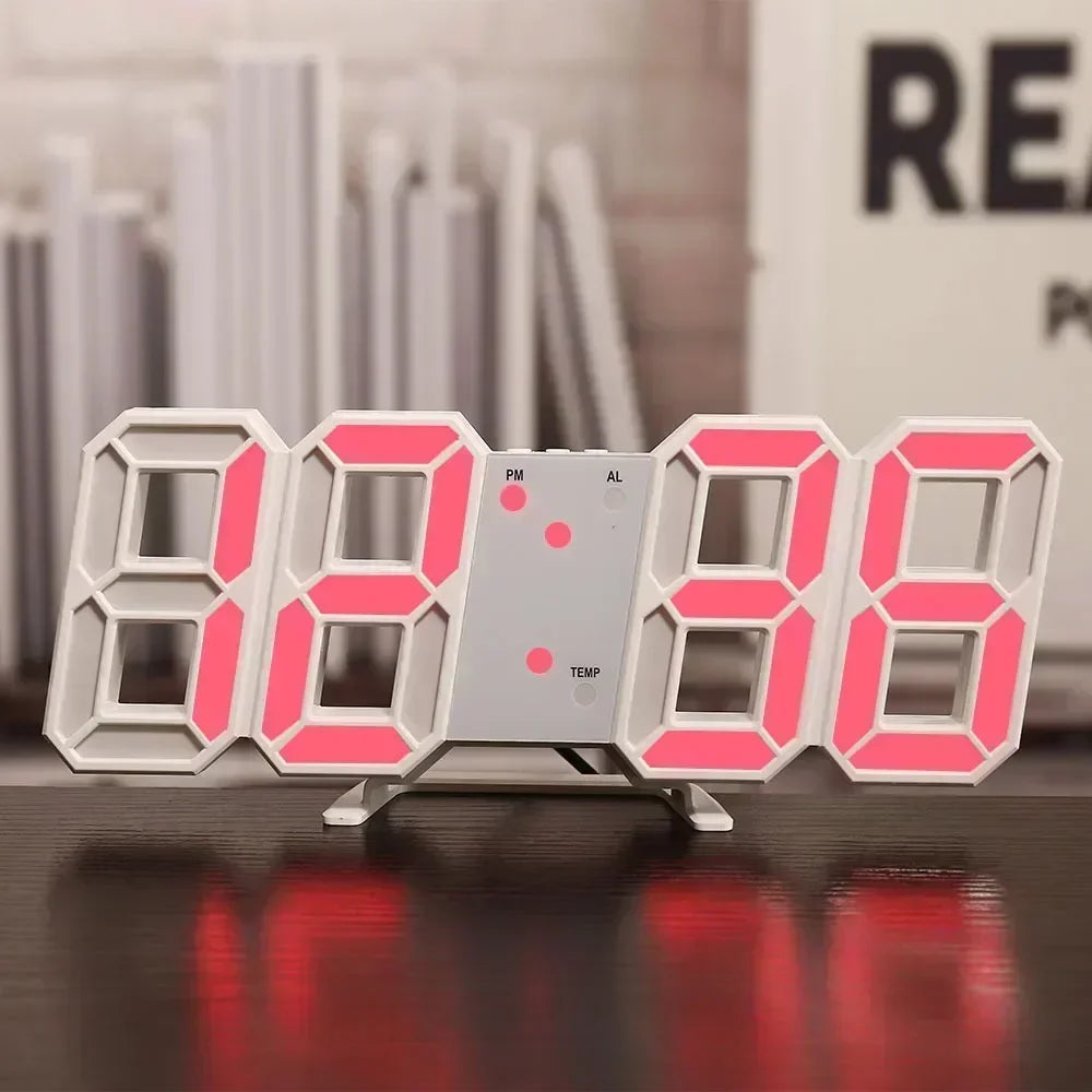 3D LEDs Digital Clock