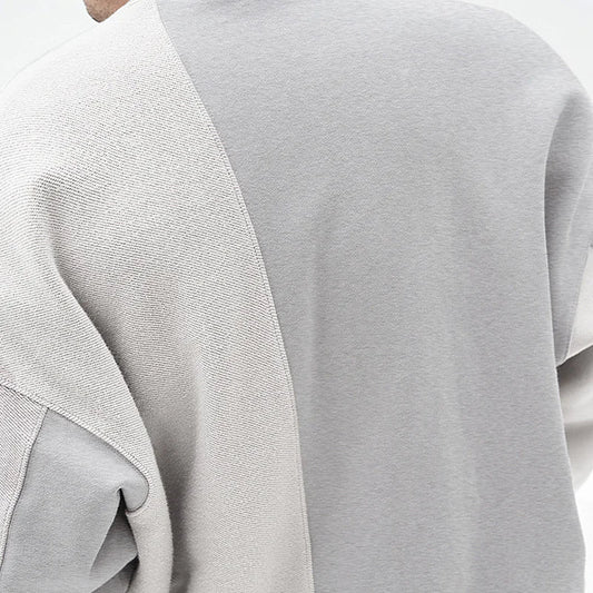 Men’s Hip Hop Gym O-Neck Sports Hoodie – Casual Loose Fit Fitness Sweatshirt