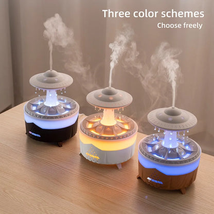 UFO Night Light Humidifier Colorful LED Lights