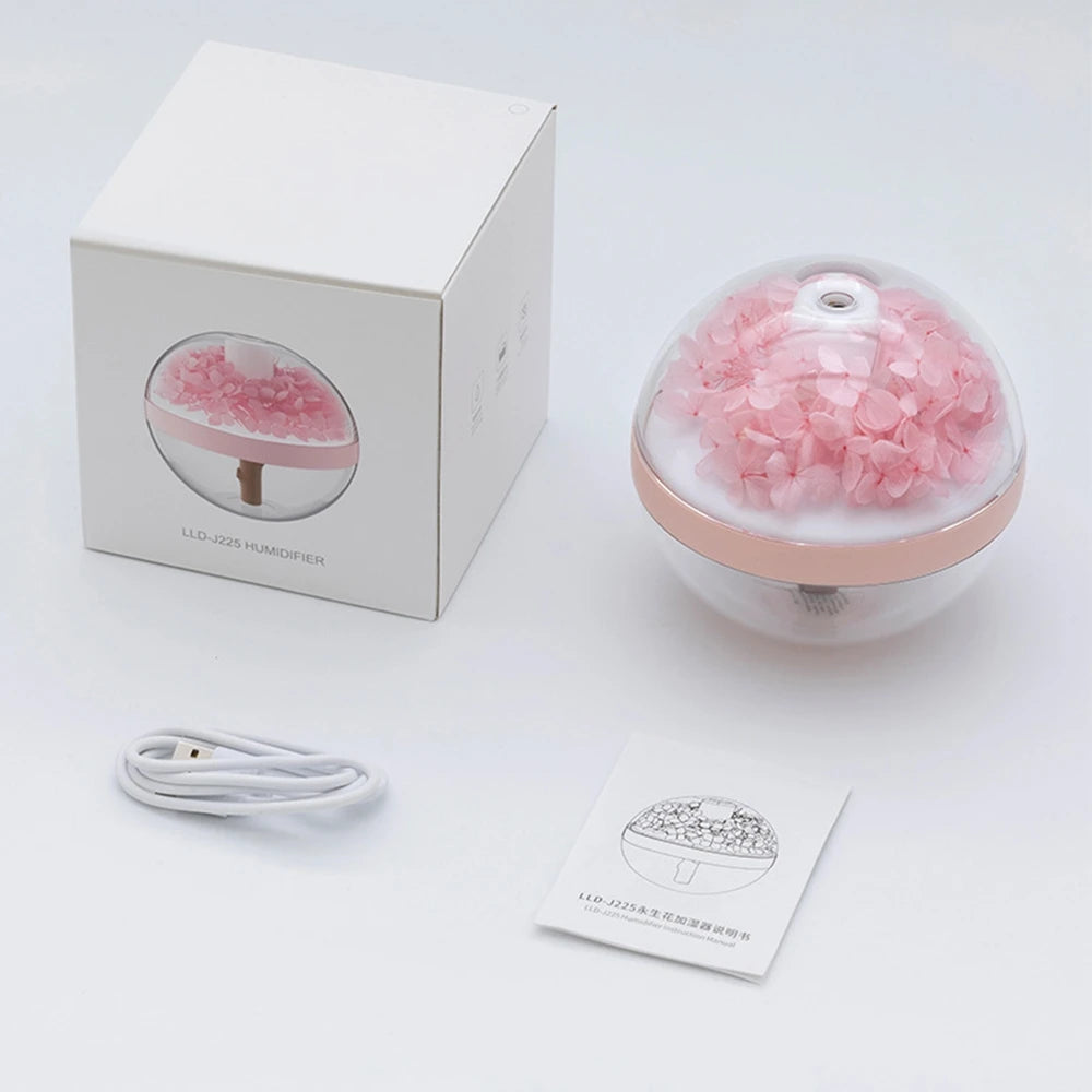 270ML Air Humidifier Home Hydration Humidifier Colour LED Light