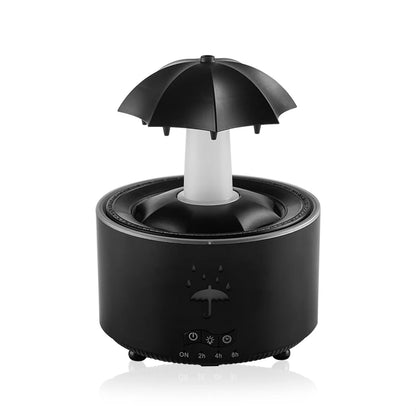 Cloud Rain Humidifier & Aroma Diffuser with Remote Control and Night Light