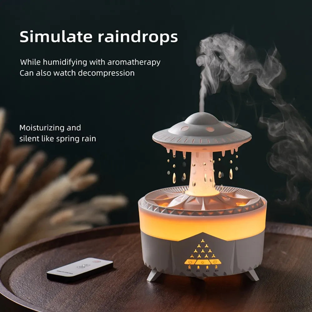 UFO Night Light Humidifier Colorful LED Lights