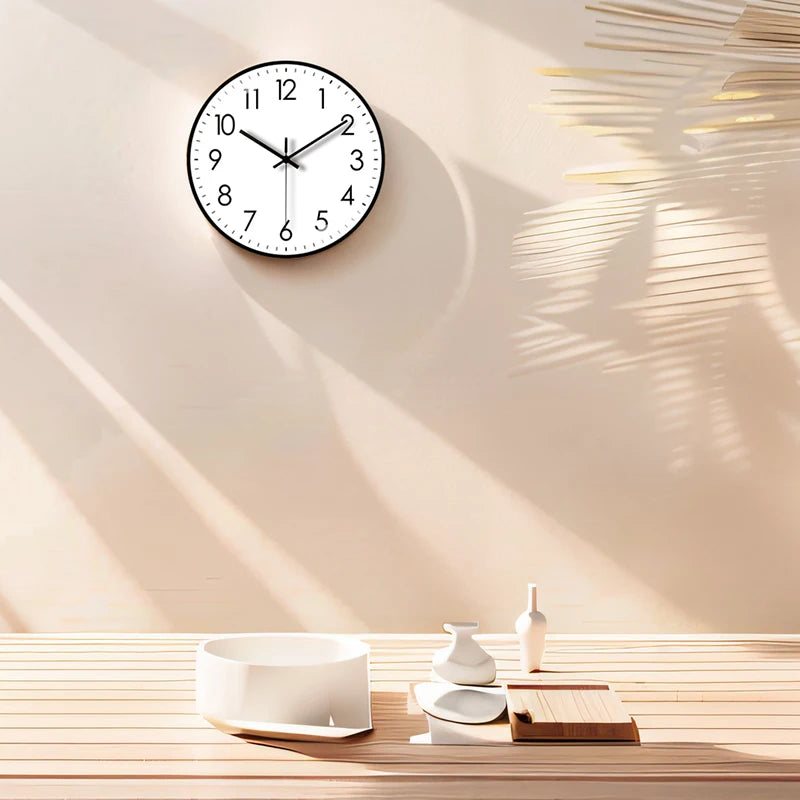Wall Clock 8 Inch Silent Non-Ticking