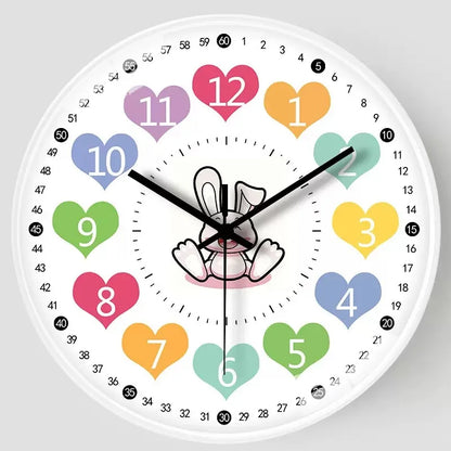 Wall Clock 8 Inch Silent Non-Ticking