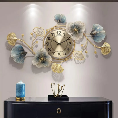Metal Wall Art Large Wall Clock