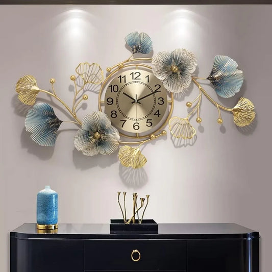 Metal Wall Art Large Wall Clock