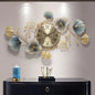 Metal Wall Art Large Wall Clock