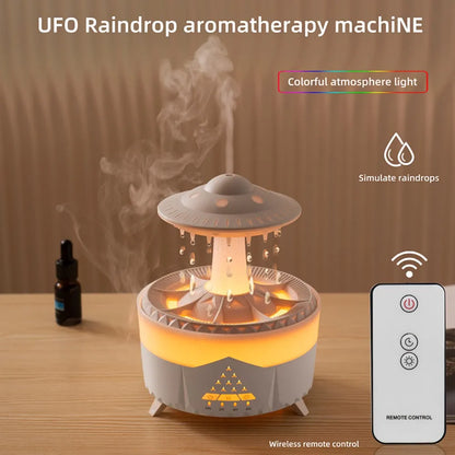 UFO Night Light Humidifier Colorful LED Lights