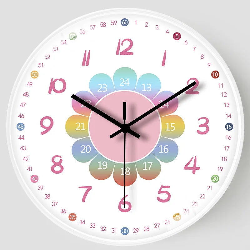 Wall Clock 8 Inch Silent Non-Ticking