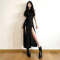 Sleeveless Hooded Maxi Dress