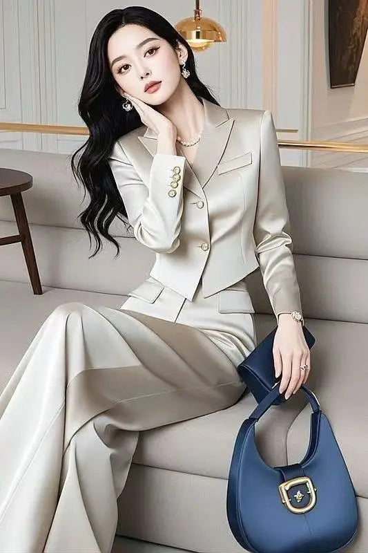 Leg Pants Summer Set Fashion Two Pieces