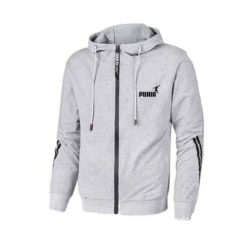 Men’s Autumn Tracksuit Set – Printed Hoodie &amp; Sweatpants Two-Piece Sportswear