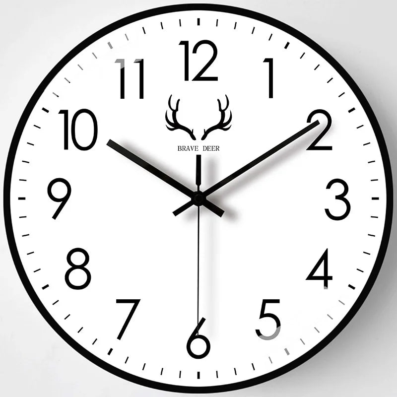 Wall Clock 8 Inch Silent Non-Ticking