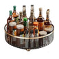 Rotating Tray Spice Rack Turntable Organizer with Base