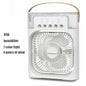 Portable 3-in-1 Air Cooler, Humidifier & Fan with LED Light