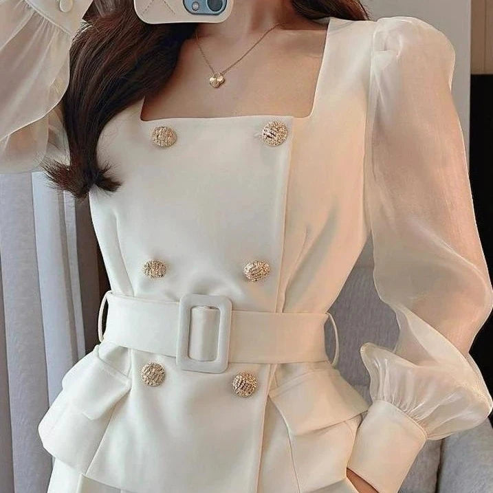 Leg Pants Summer Set Fashion Two Pieces