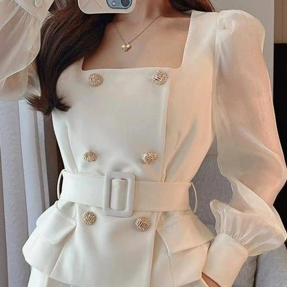 Leg Pants Summer Set Fashion Two Pieces