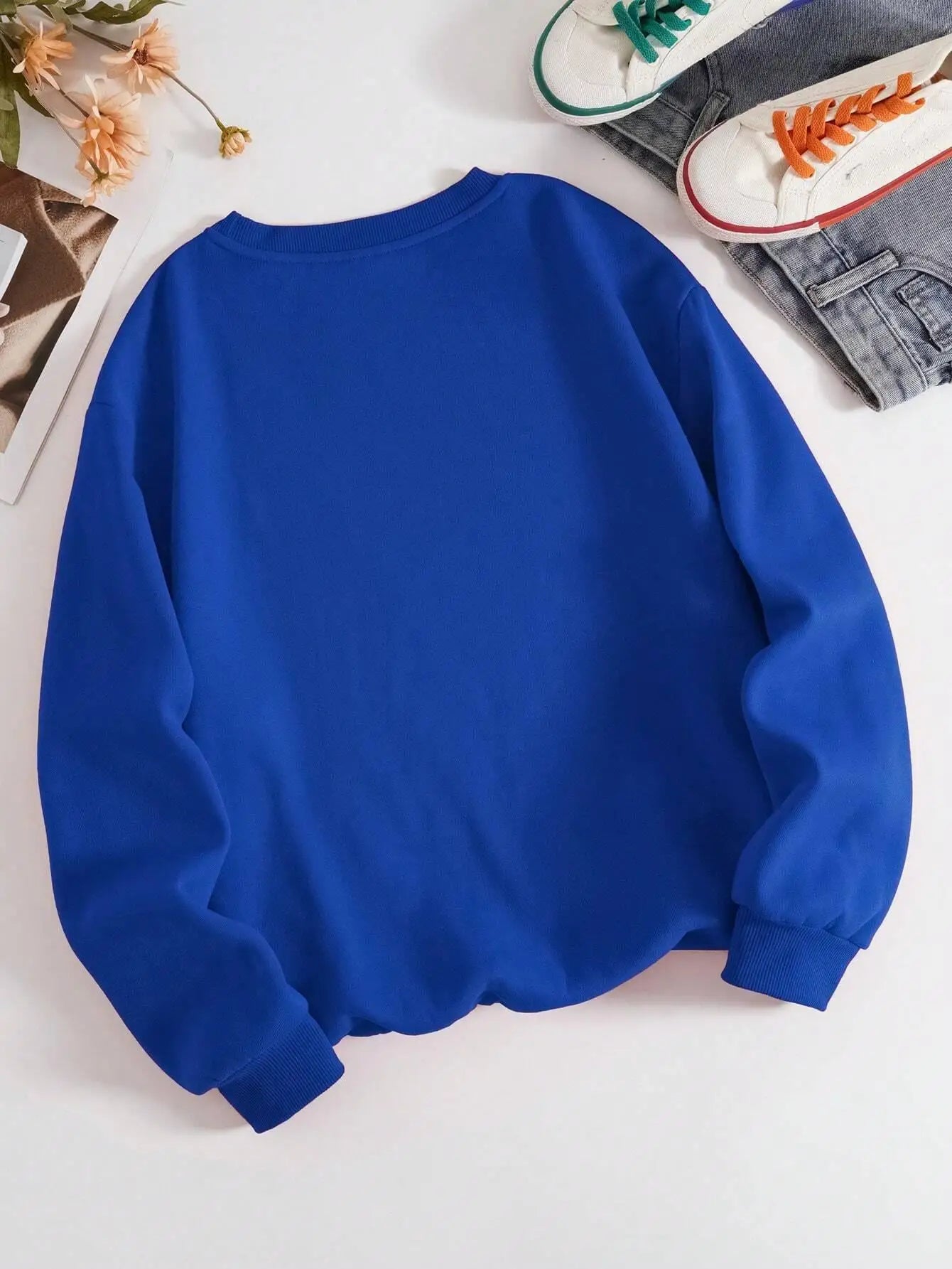 Wifey Letter Print Women’s Pullover Sweatshirt