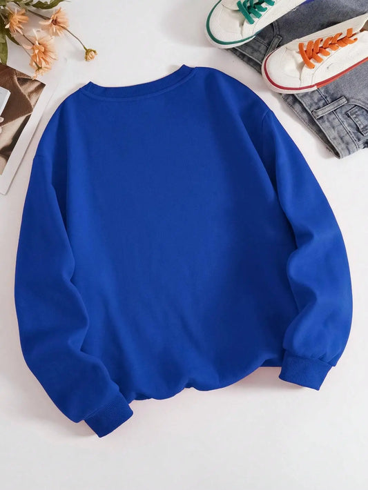 Wifey Letter Print Women’s Pullover Sweatshirt