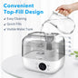 5L Ultrasonic Humidifier with Aroma Diffuser & LCD Display – For Bedroom & Large Room
