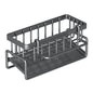Stainless Steel Sink Drain Rack &amp; Sponge Storage Organizer