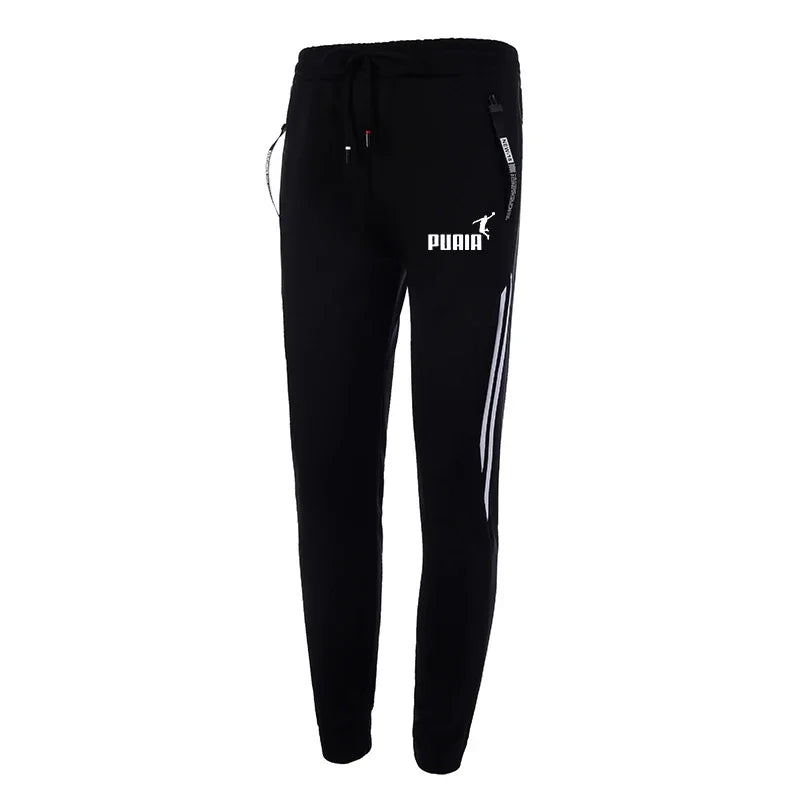 Men’s Autumn Tracksuit Set – Printed Hoodie &amp; Sweatpants Two-Piece Sportswear