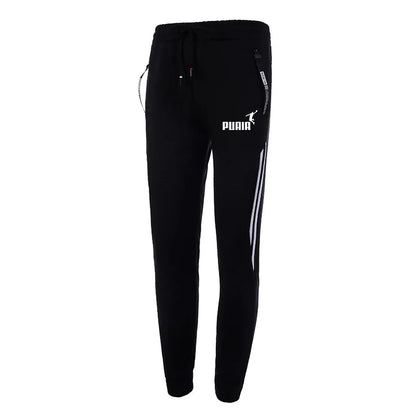 Men’s Autumn Tracksuit Set – Printed Hoodie &amp; Sweatpants Two-Piece Sportswear